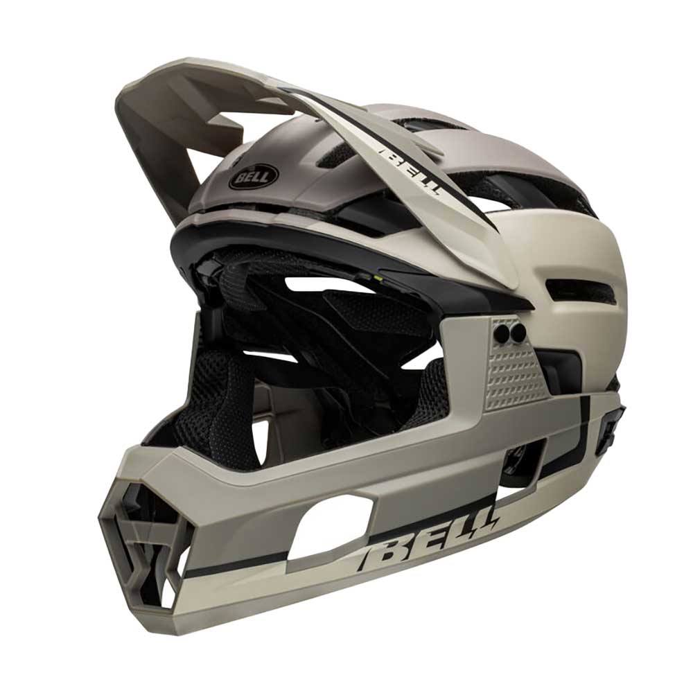 Bell Super Air R MIPS FullFace Helmet in Matte Cement Grey